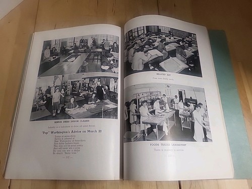 1945 YONKERS HIGH SCHOOL YEARBOOK NEW YORK THE LEDGER Paperback - Picture 12 of 17