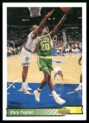 Gary Payton - 1992-93 Upper Deck Basketball #158
