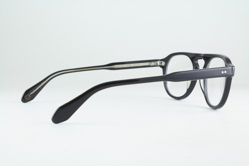 Authentic Garrett Leight HARDING MBK Glossy Black 47mm Glasses - Picture 3 of 6