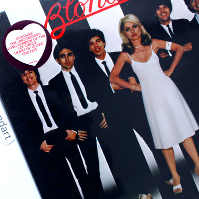 ORIGINAL 1978 HYPE STICKER BLONDIE PARALLEL LINES VINYL LP SCHOOLKIDS RECORDS