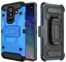 GSA robuste robuste Holster Clip Hülle für Samsung Galaxy A6 - blau/schwarz - Bild 1 von 1
