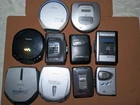 Lot Of 10 Vintage Sony Walkman Cassette And CD Players For Parts