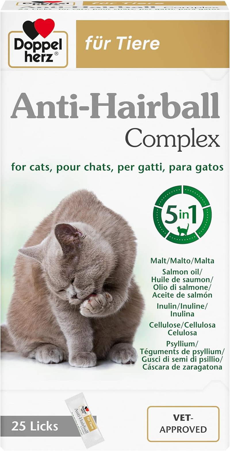 Anti Hairball Gatti Professionale - Complesso con Fibre e Oli di Qualità