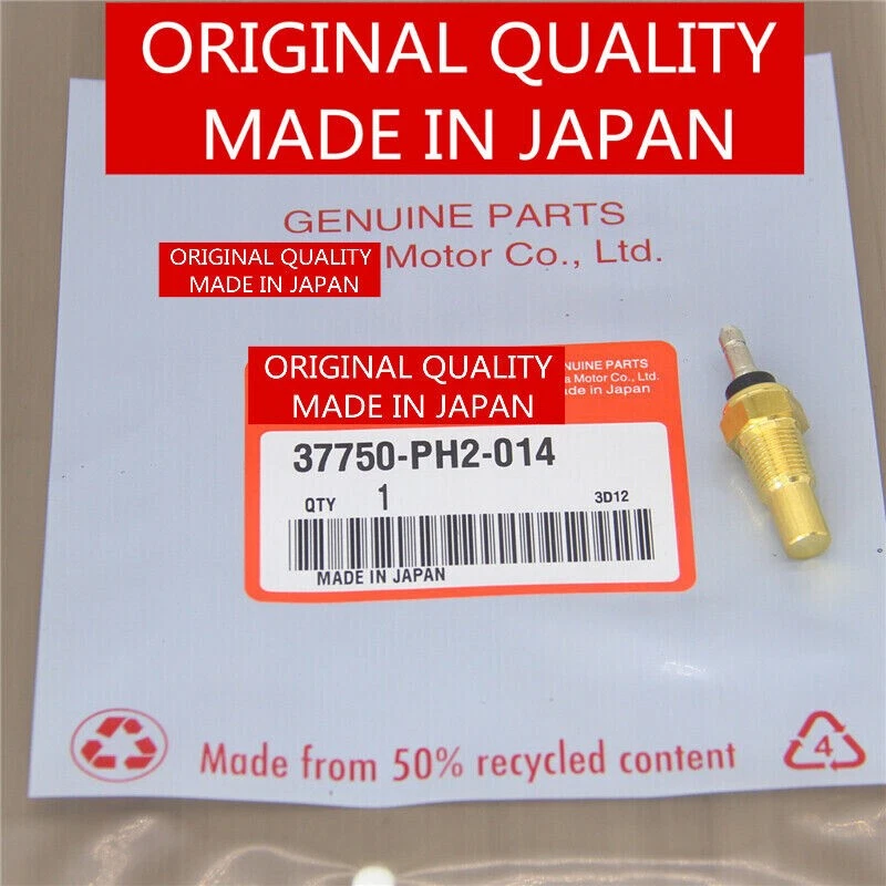 TU121 Water Temp Sensor For Acura HONDA CR-V Prelude Accord Odyssey Civic CRX - Image 3 of 4