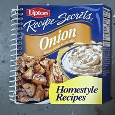 Lipton Recipe Secrets Onion Recipe Soup & Dip Mix: Homestyle Recipes - Publi...