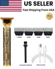 Professional Hair Clippers Cordless Beard Trimmer Hair Cutting Grooming Machine