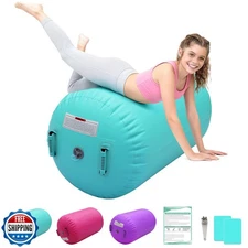 Gymnastics Air Barrel, Inflatable Air Roller Tumble Track Backben