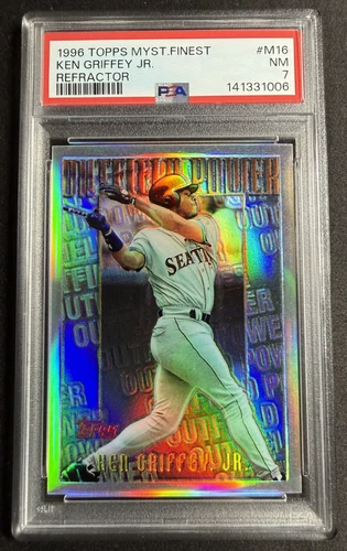 1996 Topps - Mystery Finest Ken Griffey Jr #M16 Refractor PSA 7