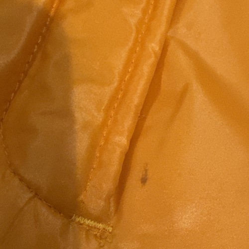 Vintage Skyr Orange Ski Pants Medium Nylon Shell & Lining Polyurethane Insulated - Picture 17 of 24