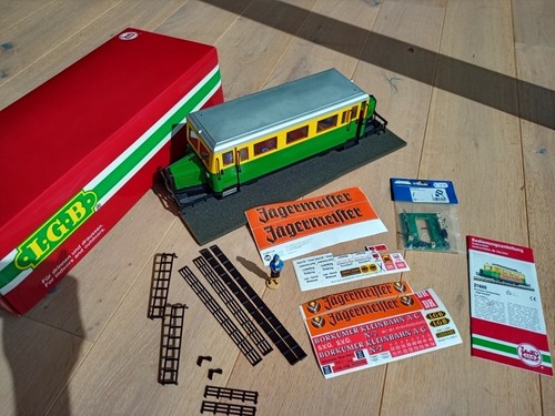 Rare LGB 21660 Spur G Wismarer Schienenbus Schweineschnäuzchen Jägermeister  OVP | Zustand: Gebraucht