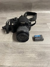 Canon EOS 350D Digital SLR Camera 8.0MP /EF-S 18-55mm Lens Strap Battery