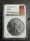 New Listing2026 American Silver Eagle - NGC MS69 - Beautiful