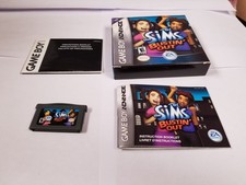 the Sims Bustin' Out Nintendo Game Boy Advance complete