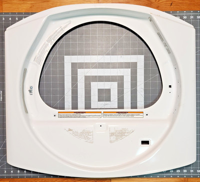 Whirlpool Duet Sport Dryer ~ Front Panel Frame 8571818 ~ Genuine OEM