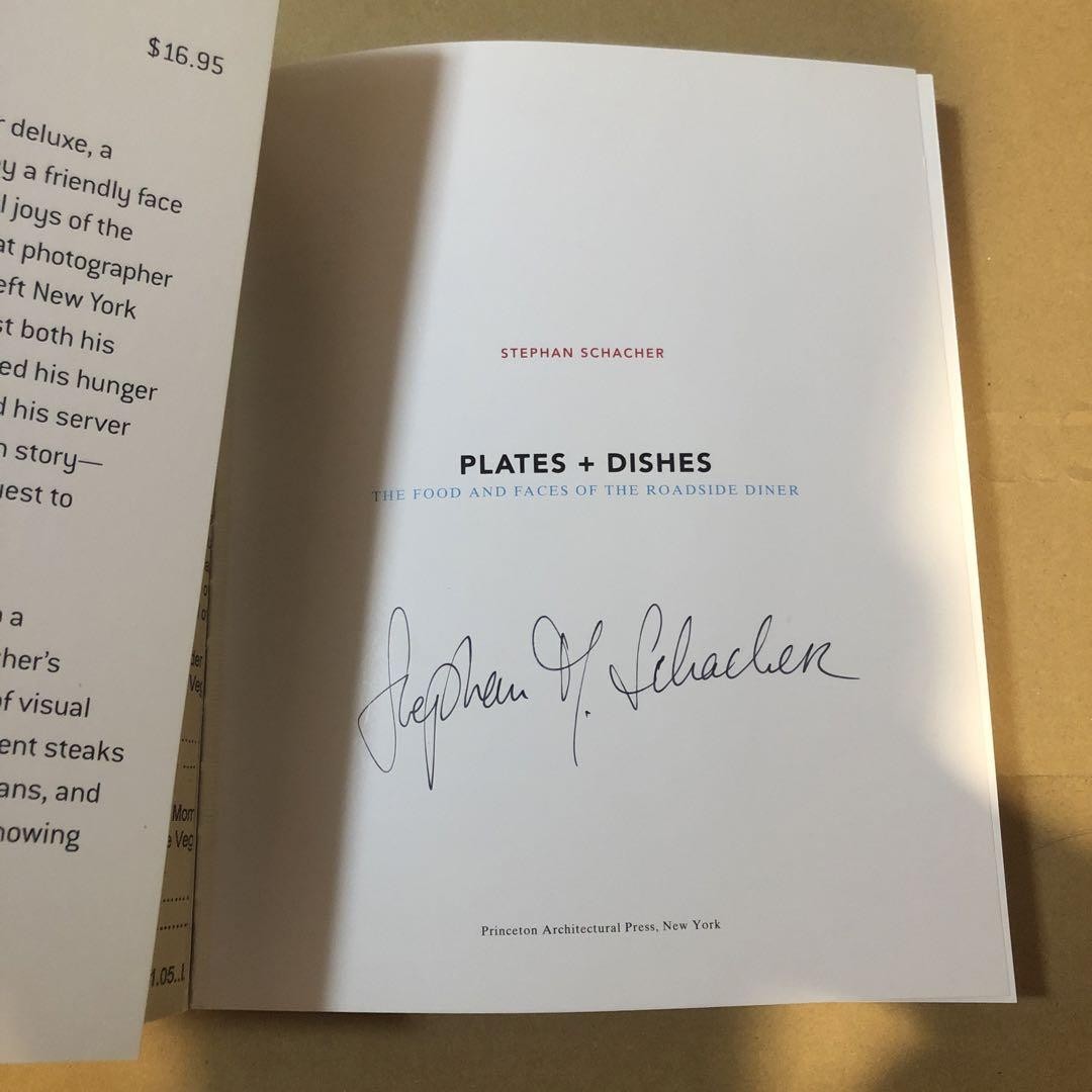 Plates Dishes Stephan Schacher Sign Photo Book | eBay