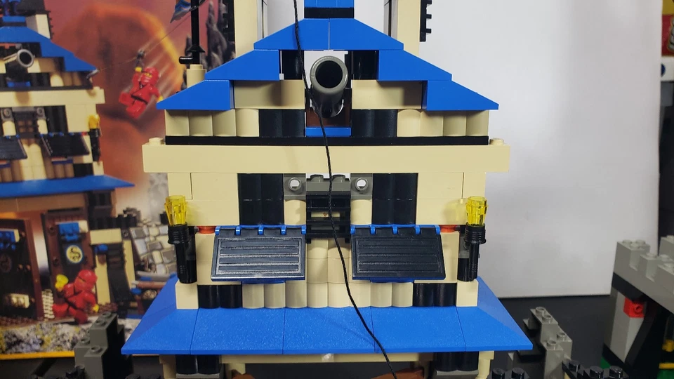 LEGO винтажный ниндзя наборы #3053 император крепость 100% с руководством и коробкой + #6033 - Изображение 4 из 4