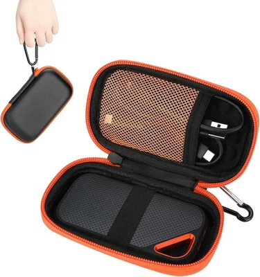 PEBIPOO Hart Etui Kompatibel mit Sandisk Extreme PRO/Sandisk Extreme, Portable SSD