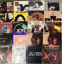 IKE & TINA TURNER LP LOT - BEST OF/GREATEST HITS/RIVER DEEP MOUNTAIN HIGH vinyl