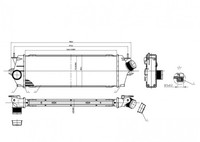 Hart LadeluftküHler FüR Renault Trafic II Kasten 2.0 Dci 115 2.5 Opel Vivaro