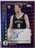 Danny Wolf 2025-26 Topps Chrome Basketball Rookie Auto Geometric Purple /75
