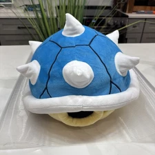 Nintendo Super Mario Kart Pillow Plush Spiny Blue Shell 14" 2020 Franco N