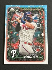 2024 Topps Holiday #H179 Bryce Harper Philadelphia Phillies