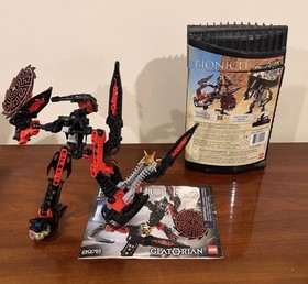 LEGO BIONICLE SKRALL GLATORIAN 8978 w/ Manual and Canister COMPLETE 2009