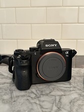 Sony Alpha 7 II Mirrorless Full-Frame 24.3MP Camera Body w/Batteries, Chargers