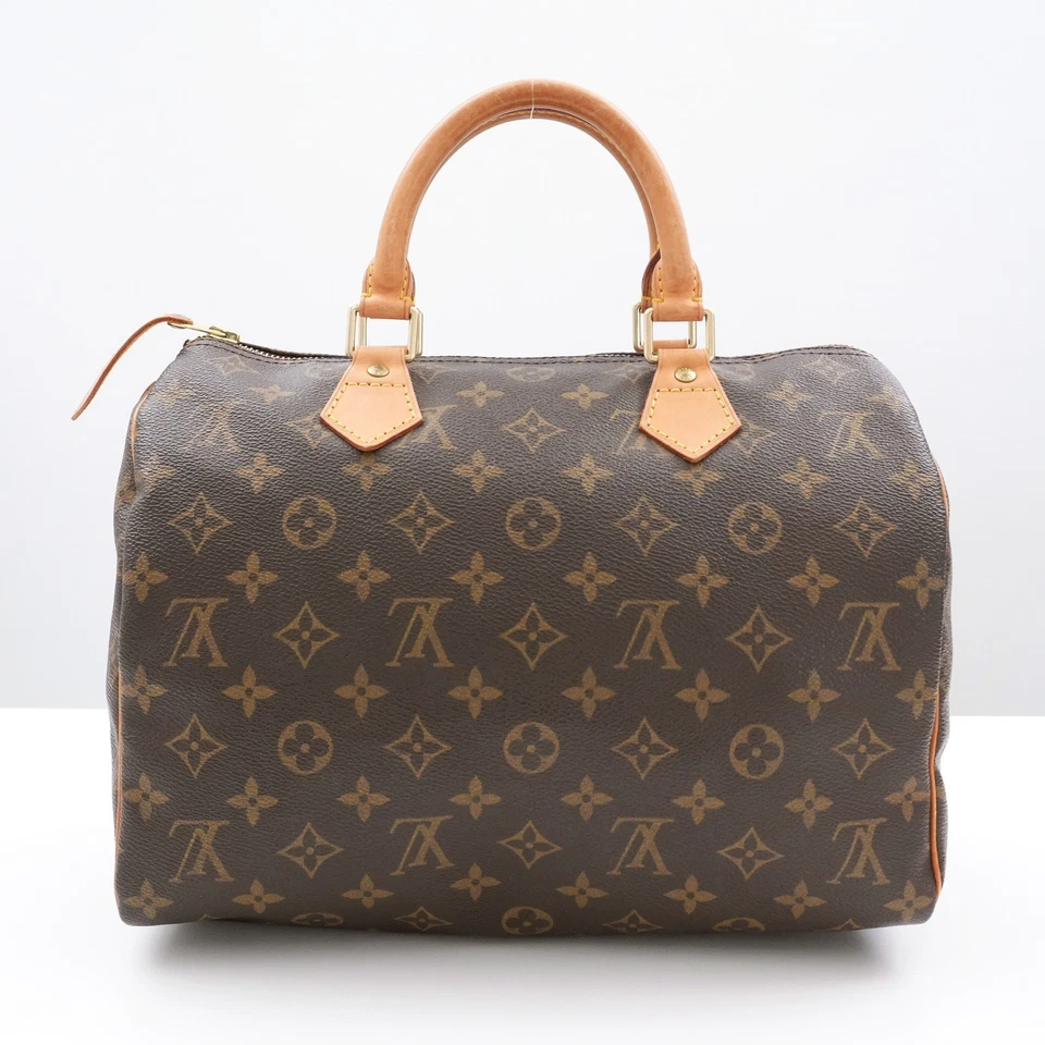 Auténtico bolso de mano LOUIS VUITTON LV monograma Speedy 30 M41526 SP0948 #54271A Foto 3 de 4