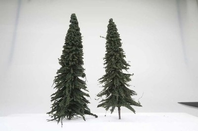 Grand Central Gems Pine Trees 7in 17.8cm pkg(5) T2
