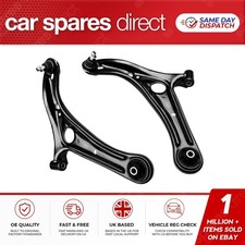 TOYOTA YARIS VERSO FRONT LOWER CONTROL SUSPENSION ARM WISHBONE PAIR X2