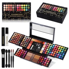 Versatile All-in-One Makeup Kit with 186 Colors: Ideal for All Skin Tones