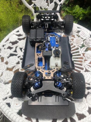 KYOSHO 京商 1/8 ランドマックス2 シャーシ 中古 Kyosho 1/8 Land Max 2 RC engine car Chassis Off-Road | eBay