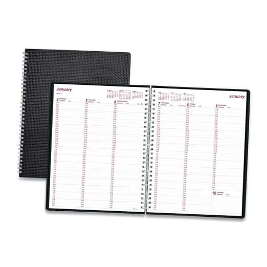 2024 DuraFlex Weekly Planner, Appointment Book, 12 Months, January to