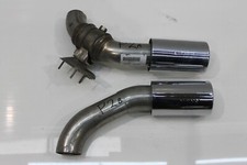 PAIR OF VOLVO S90 XC60 EXHAUST CHROME TAIL PIPES NEW LEFT & RIGHT 2018 2019 2020