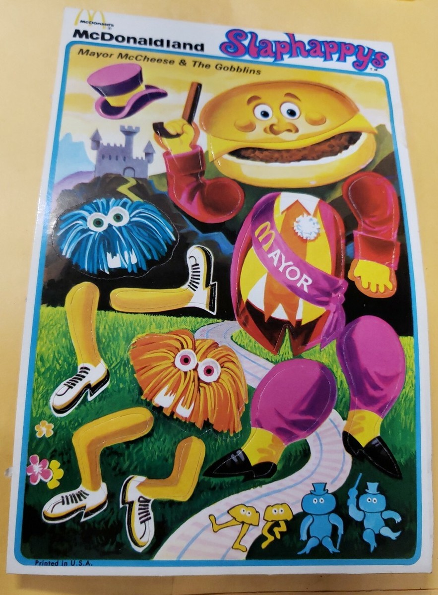 NEW McDonald's McDonaldland 1971 Mayor McCheese and The Goblins