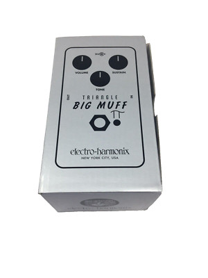 Electro-Harmonix EHX Triangle Big Muff Pi Fuzz Sustainer Guitar Pedal