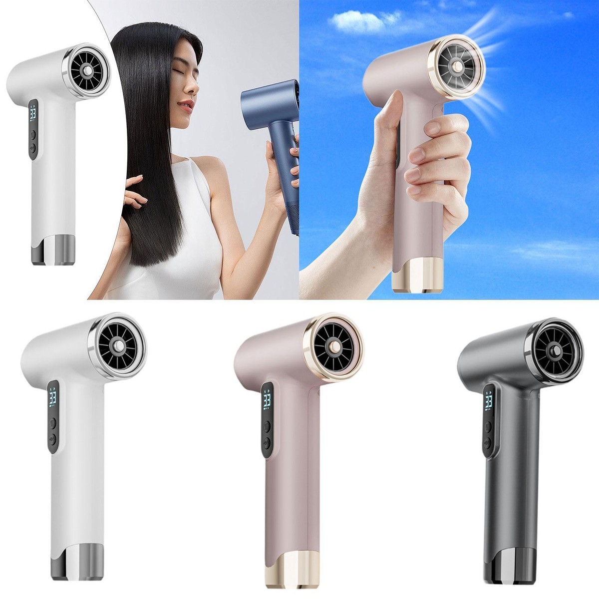 High Speed Hair Dryer Blow Dryer Fast Drying for Curly Hair