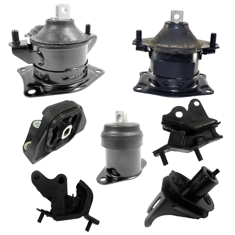 Motor Motor y transmisión. Montaje 7 piezas para Acura TSX 2004-2008 sedán base 2,4 L tracción delantera Foto 2 de 4