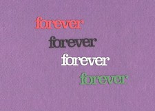 FOREVER  3 wedding die cuts scrapbook cards
