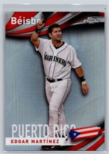 2021 Topps Chrome #B-8 Edgar Martinez Beisbol Seattle Mariners