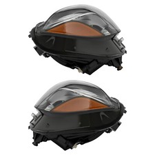 For 2014-2016 Mercedes-Benz E-Class E350 E300 W212 LED Headlights Headlamps Pair