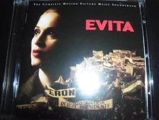 Evita Original Movie Soundtrack 2 CD Featuring Madonna (Australia) - Like New