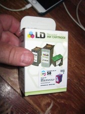 NEW LD C6658AN 58 Photo Color Ink Cartridge replaces HP 58 Photo Color C6658AN