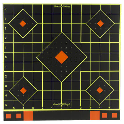 Birchwood Casey Shoot-N-C Sight-In Targets 12'' Self-Adhesive 5 Pack f/Shooting