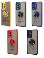 Shockproof Magnetic Ring Kickstand Rotatable Case for Samsung Galaxy A33 5G