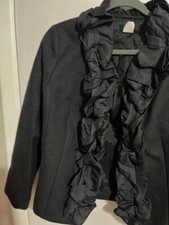 J Crew Blazer Womens Charcoal Wool SZ 6