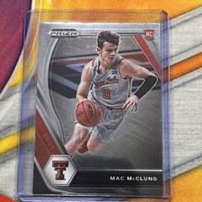 2021 Panini Prizm Draft Picks  Mac McClung RC #39