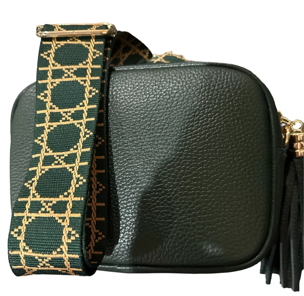 Leather Cross Body Bags with Wide Straps