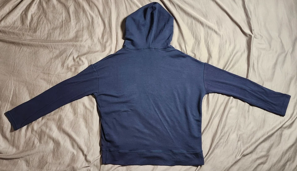 Sudadera con capucha azul Tommy Hilfiger Talla mediana Manga larga Foto 4 de 4